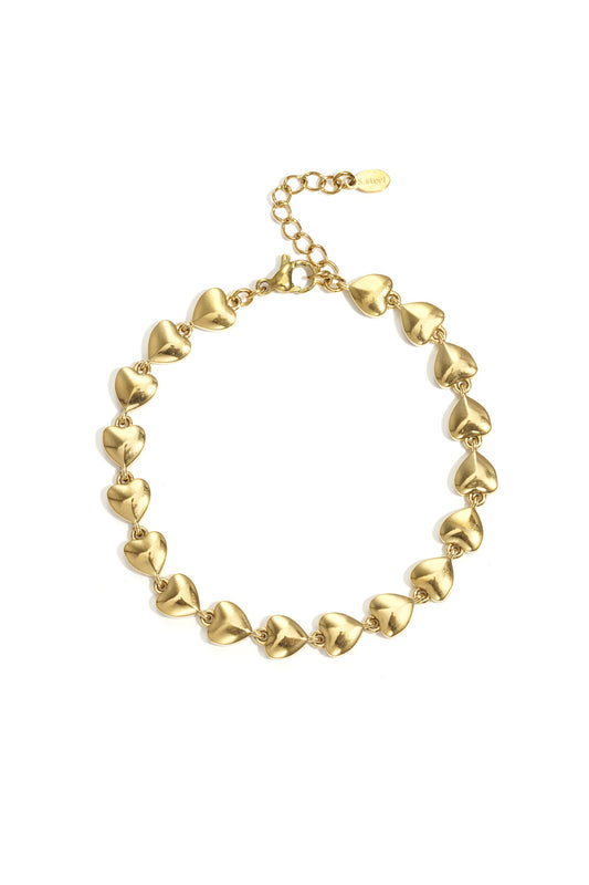 Hartjes Schakelarmband