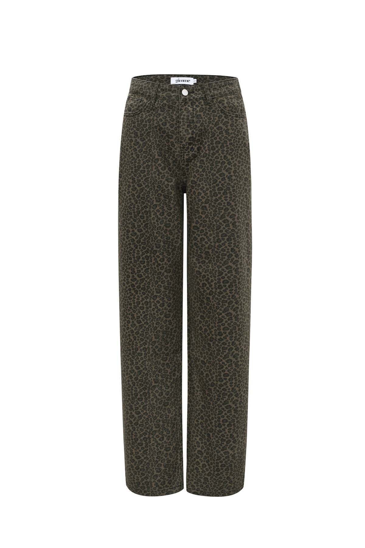 Jeans met Luipaardprint