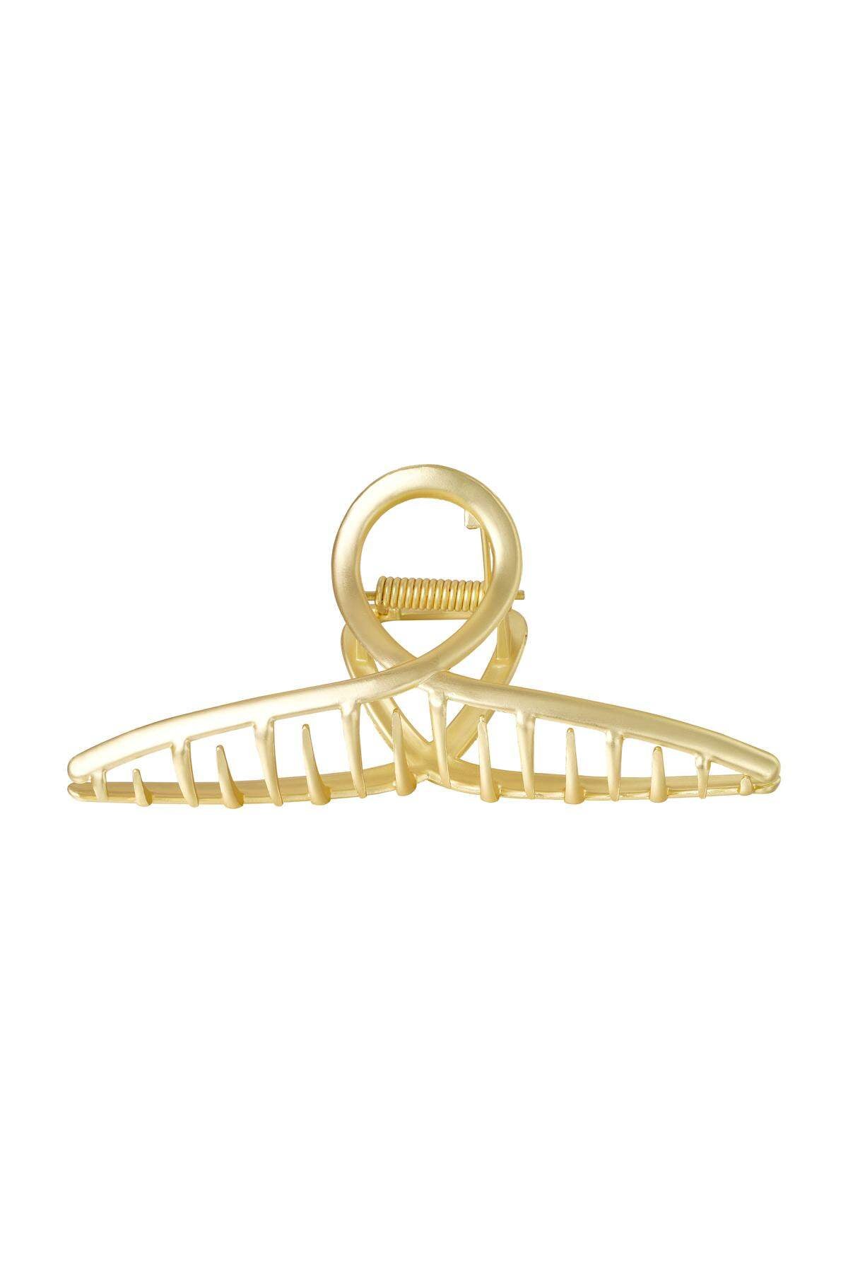 Vintage Haarclip Goud