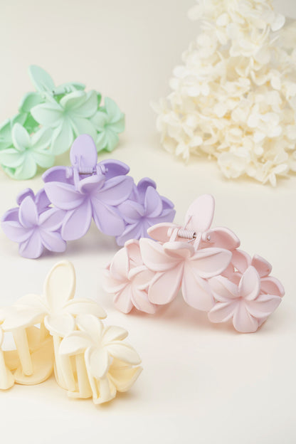 Pastel Bloem Haarclip
