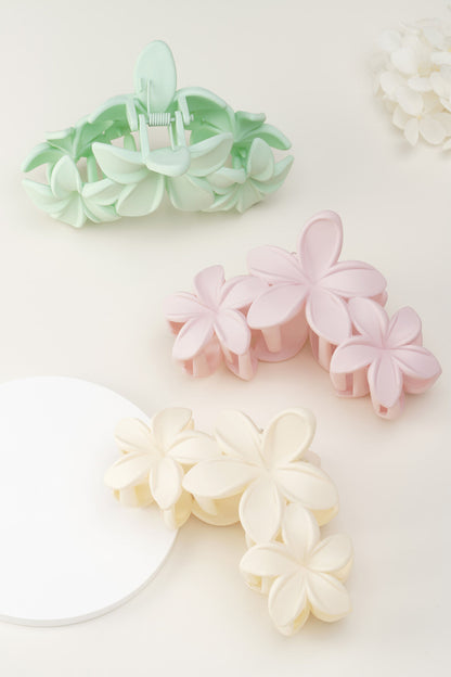 Pastel Bloem Haarclip