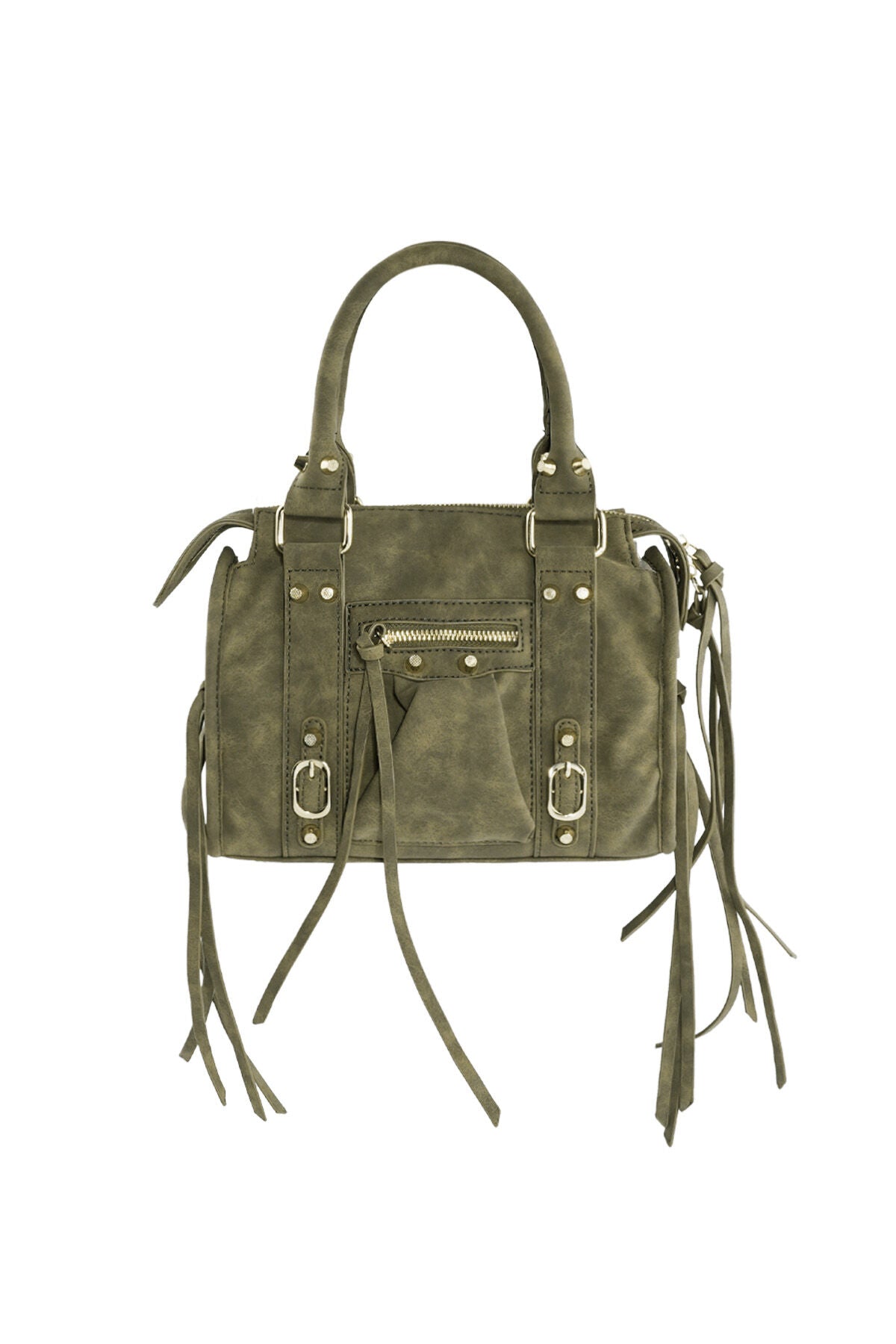 Fringe Clutch Tas