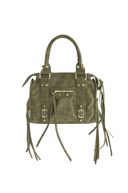 Fringe Clutch Tas