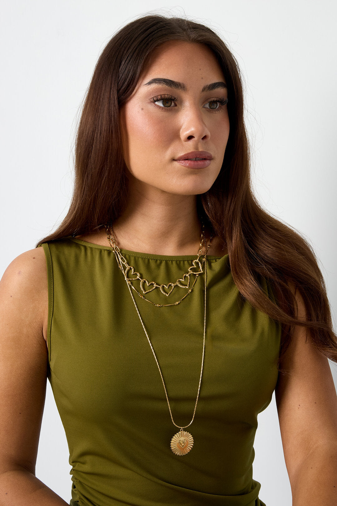 Medaillon Hartketting