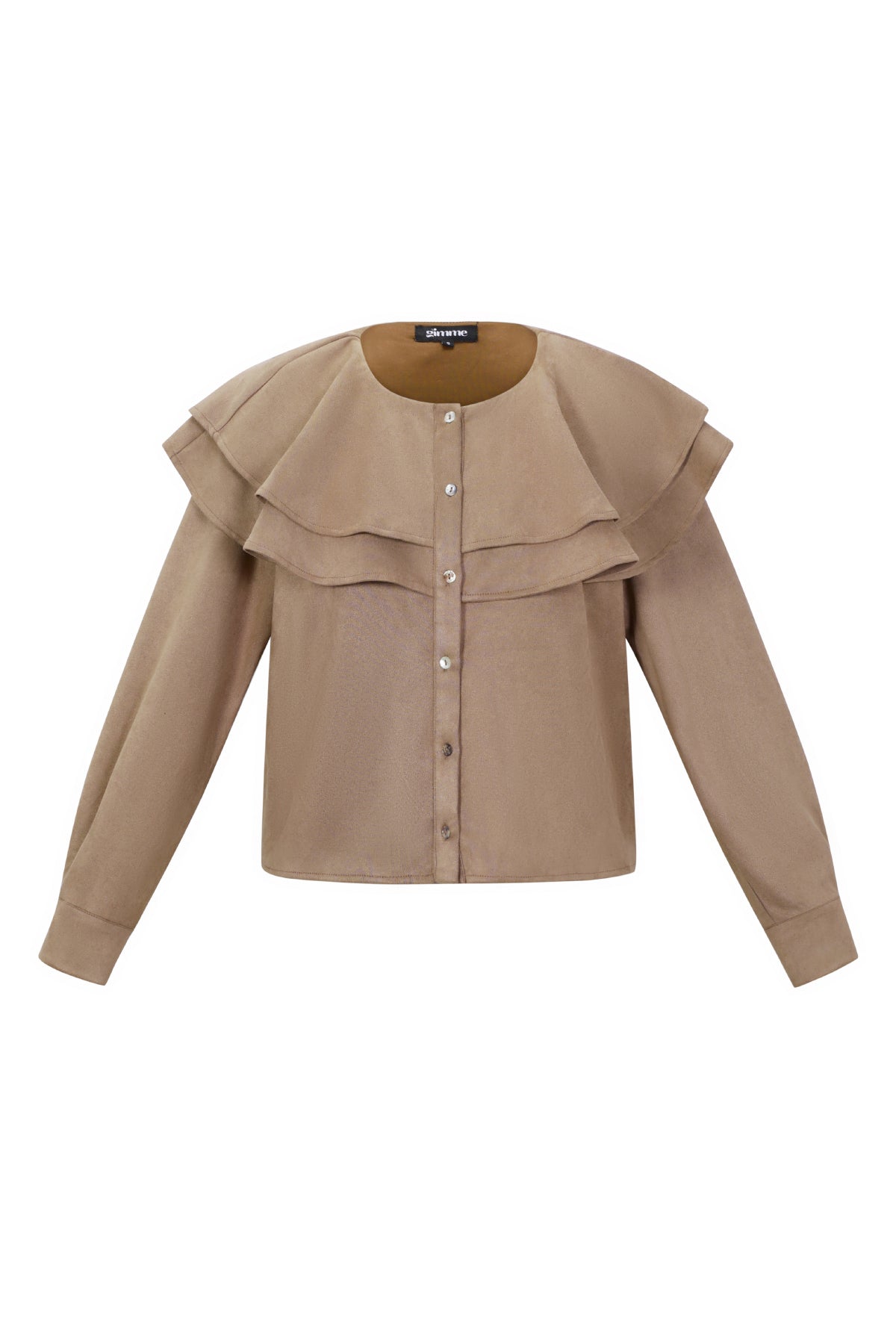 Blouse met Elegante Ruches
