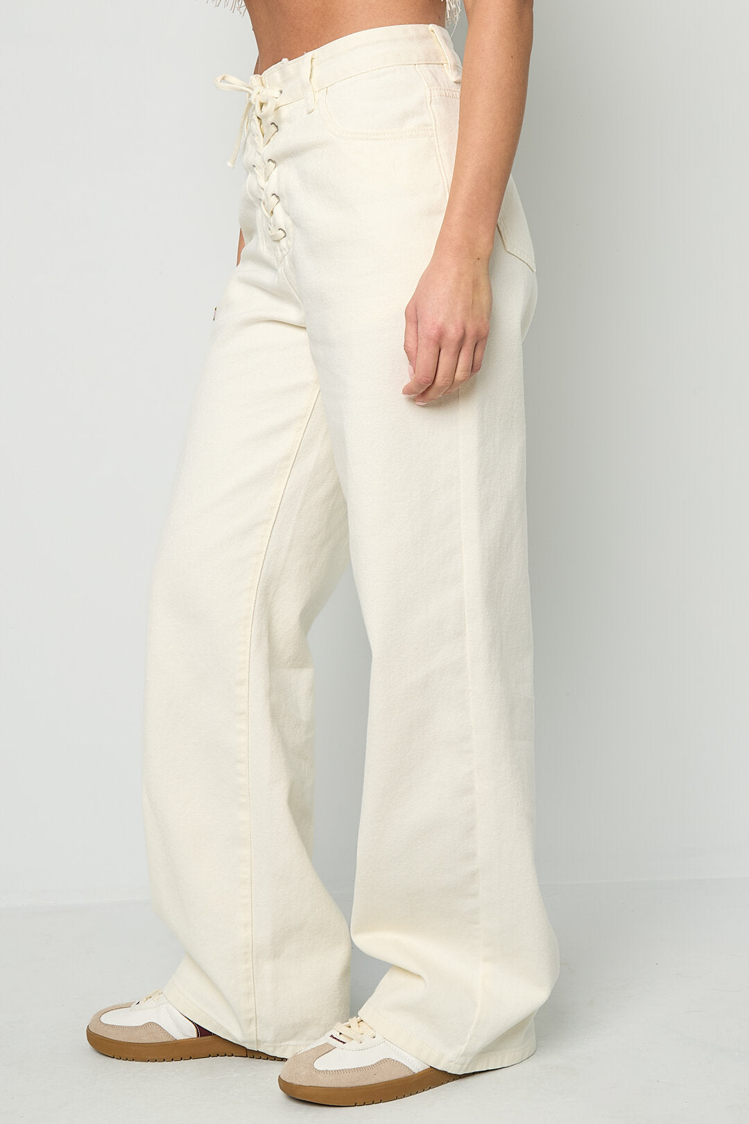 Tie Waist Jeans