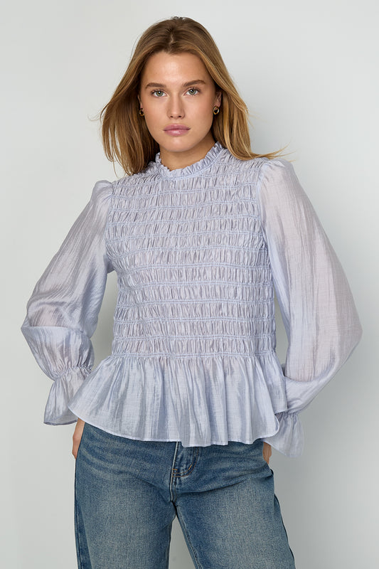 Elegante Top met Lange Mouwen