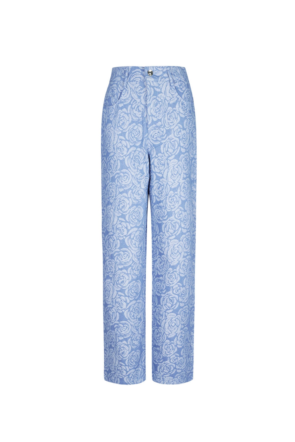 Jeans met Bloemenprint