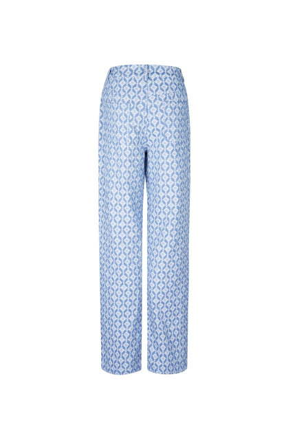 Jeans met Geometrische Print