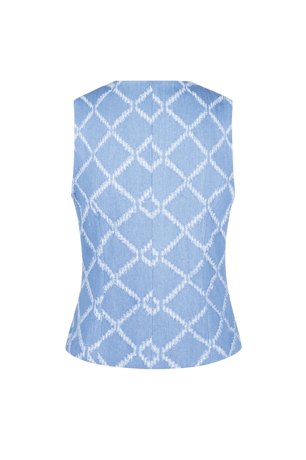Top met Geometrische Print