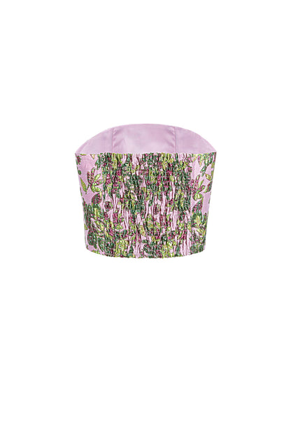 Bloemenprint Bandeau Top