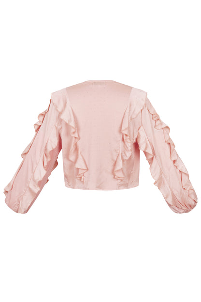 Shirt met Ruches