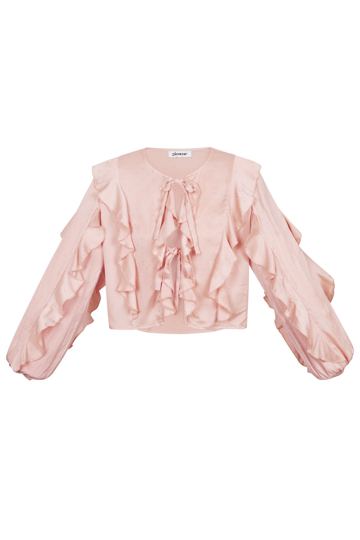 Shirt met Ruches