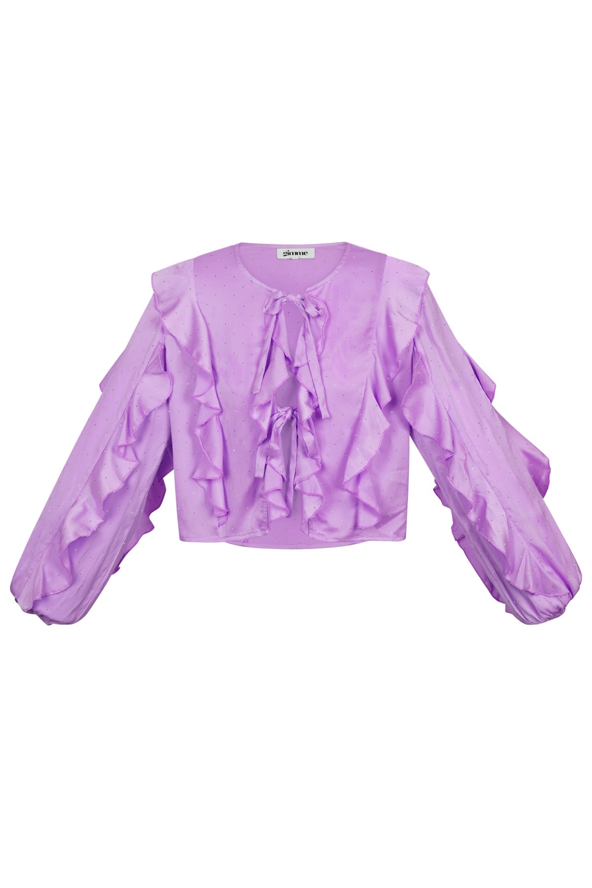 Shirt met Ruches