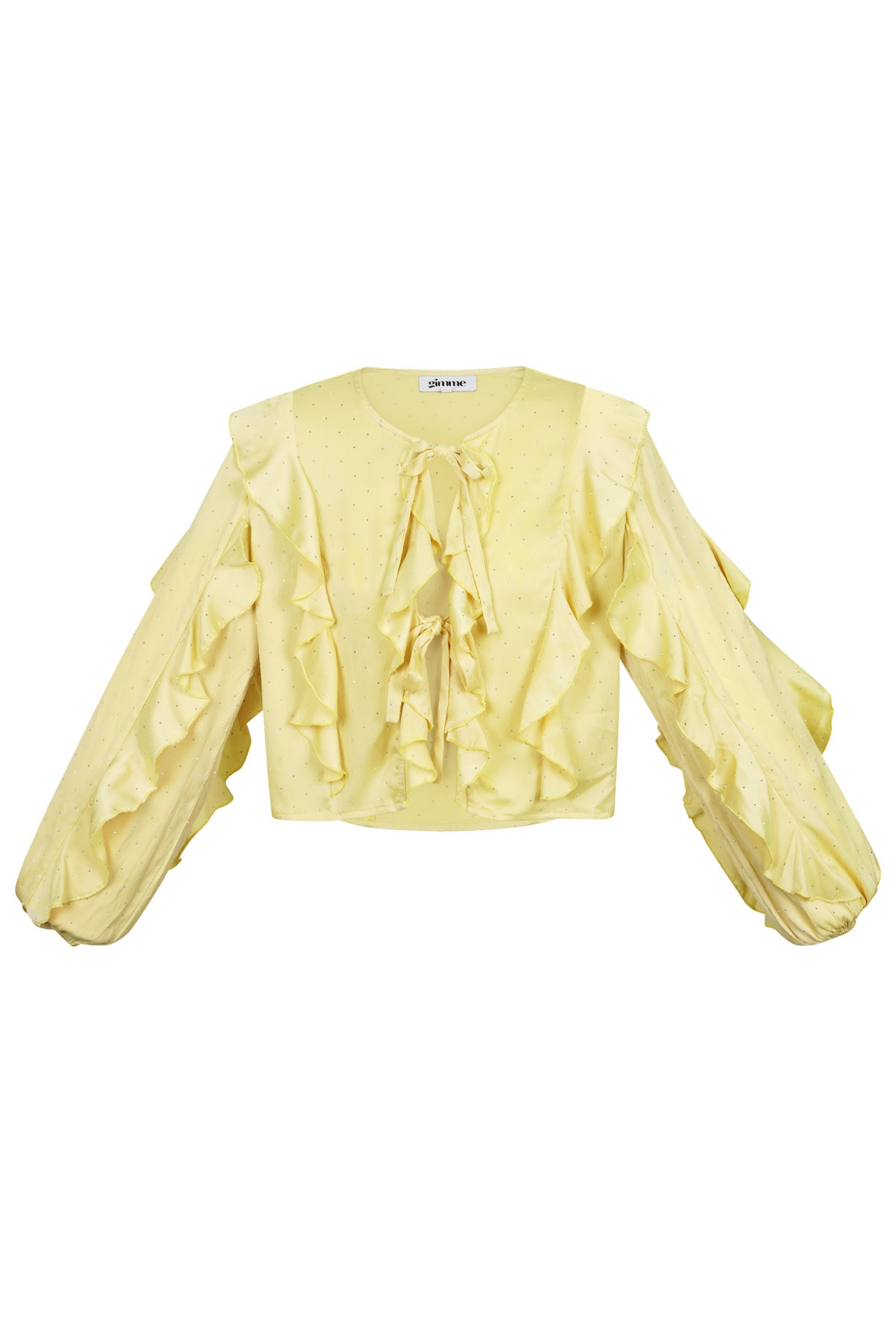 Shirt met Ruches
