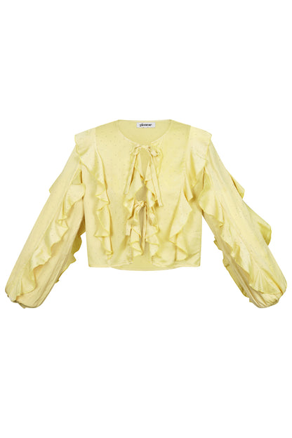Shirt met Ruches