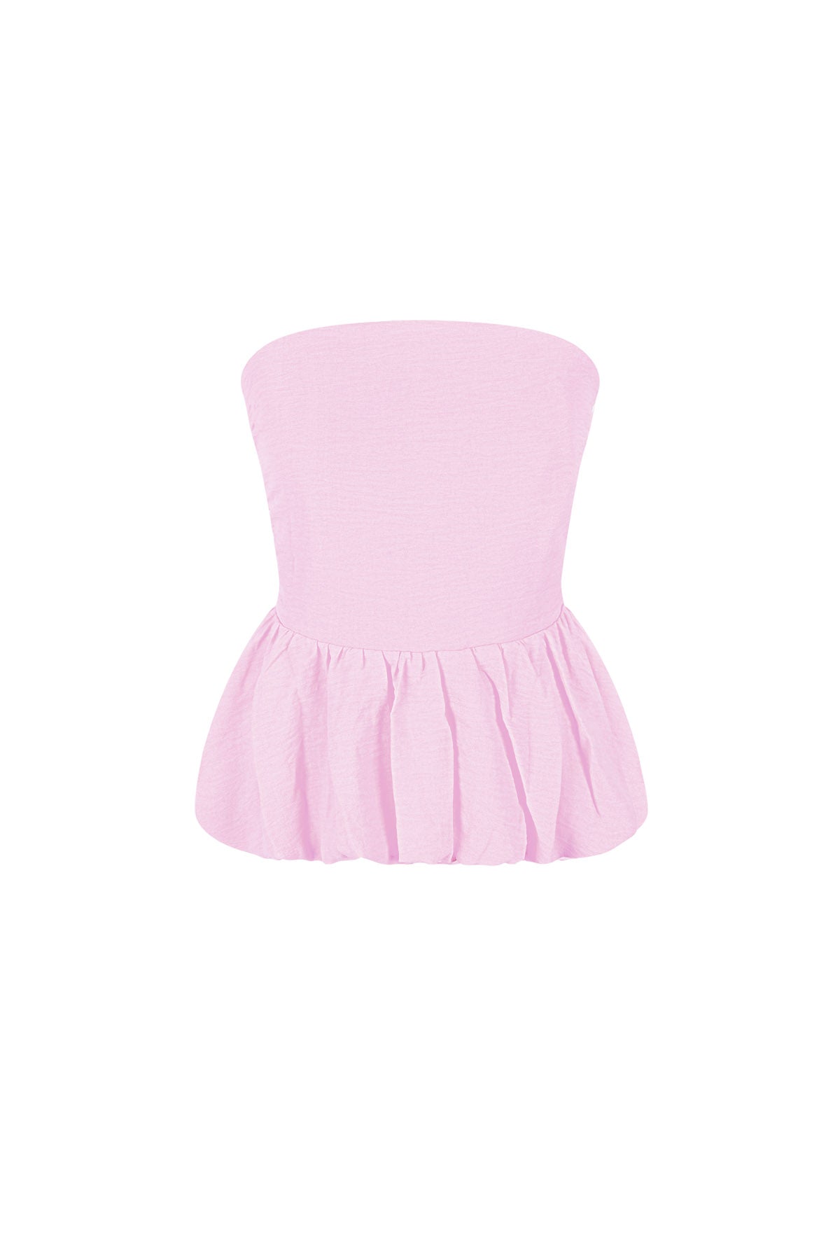 Peplum Top met Ruches