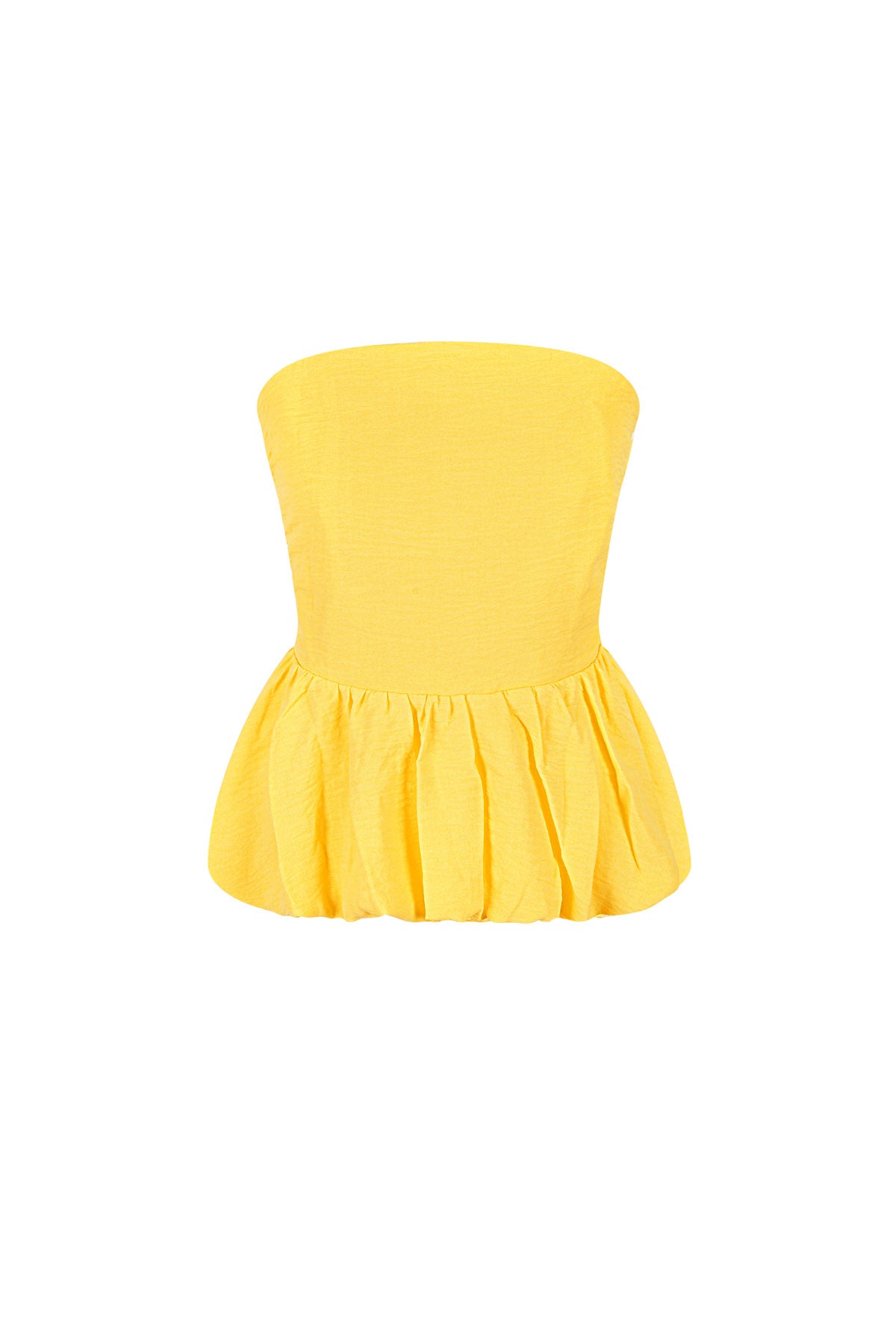 Peplum Top met Ruches