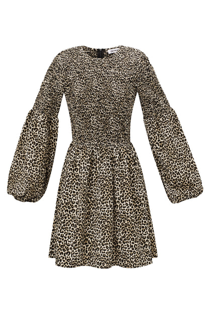 Mini Jurk met Luipaardprint