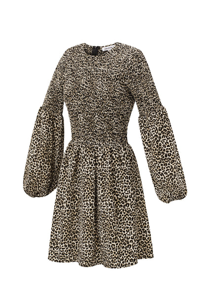 Mini Jurk met Luipaardprint