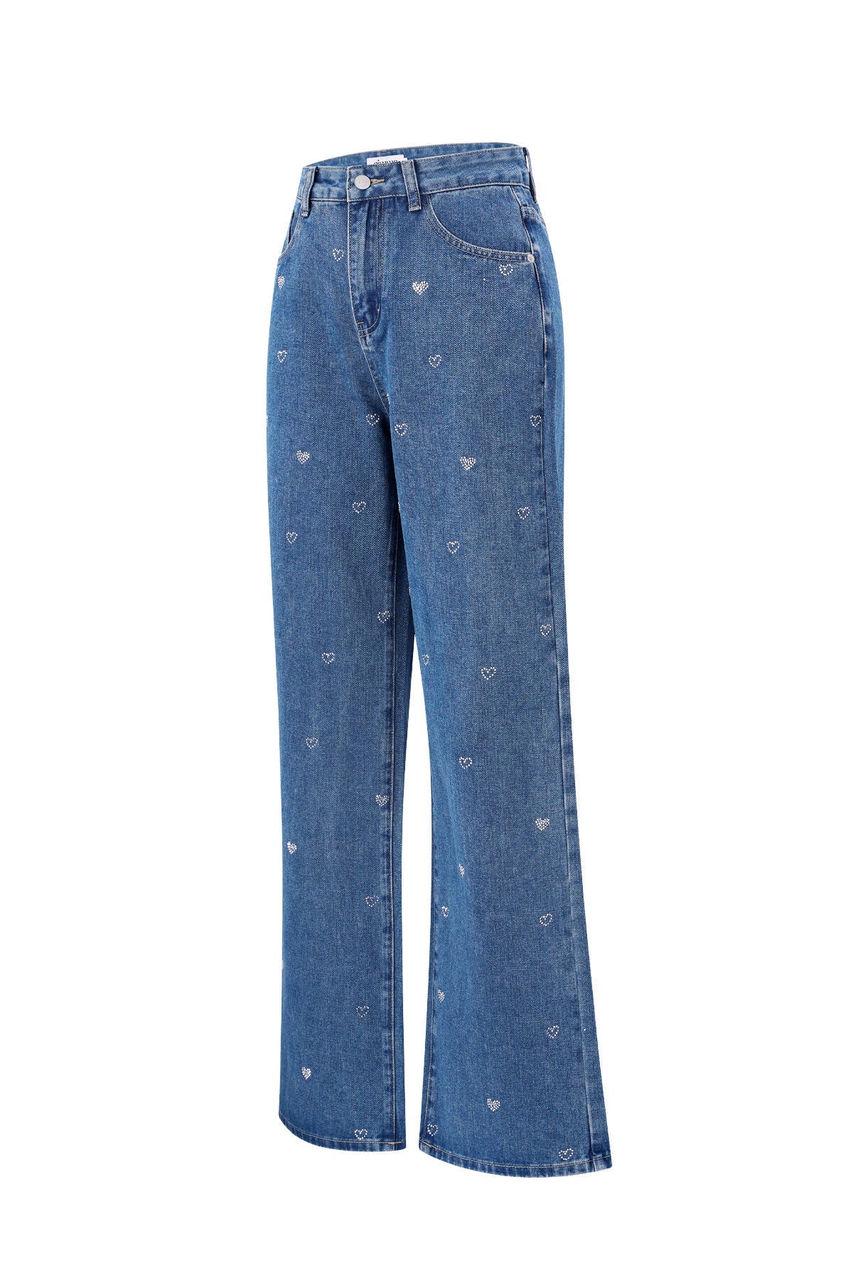 Jeans met Hartjesdetail
