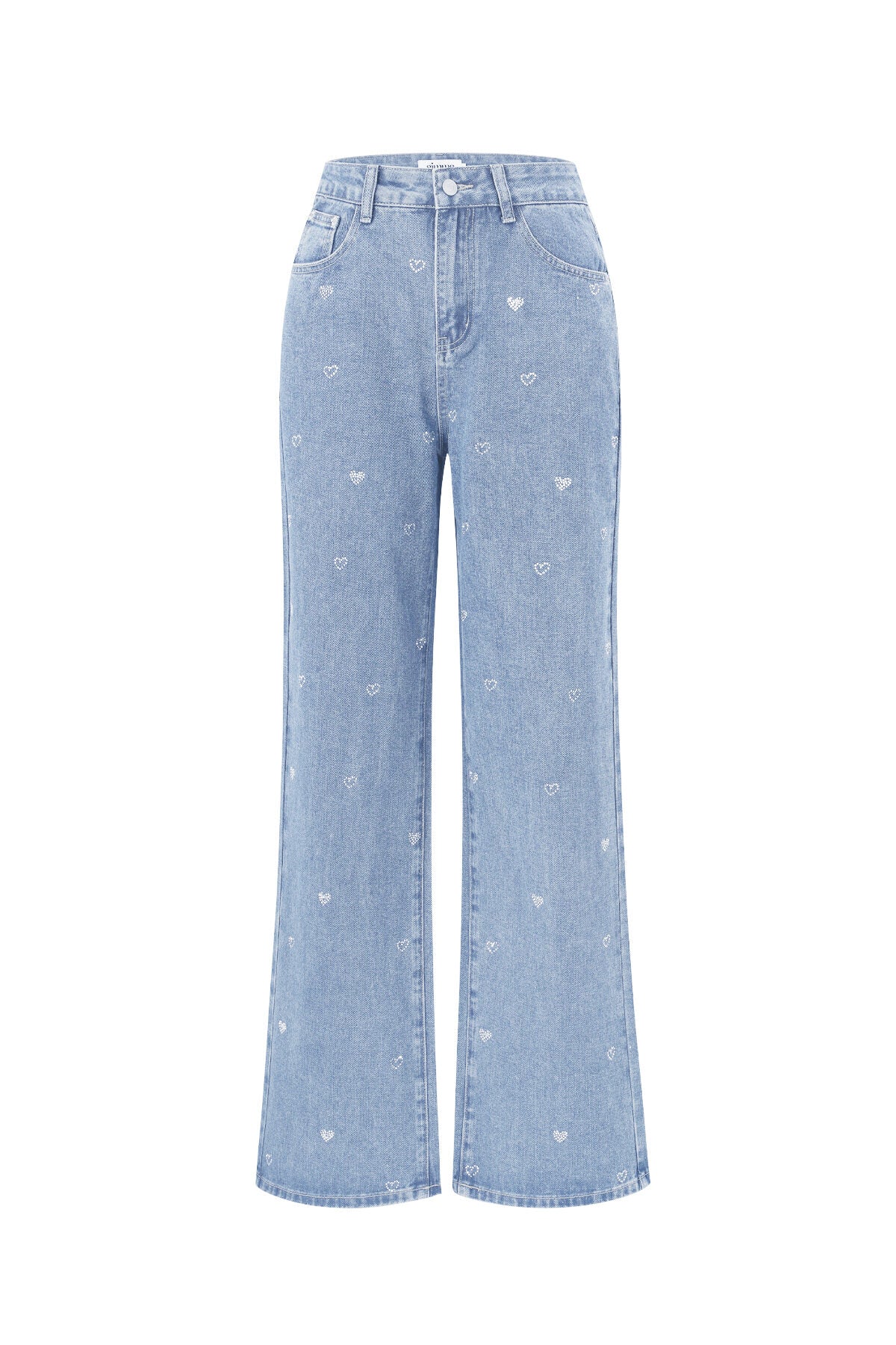 Jeans met Hartjesdetail