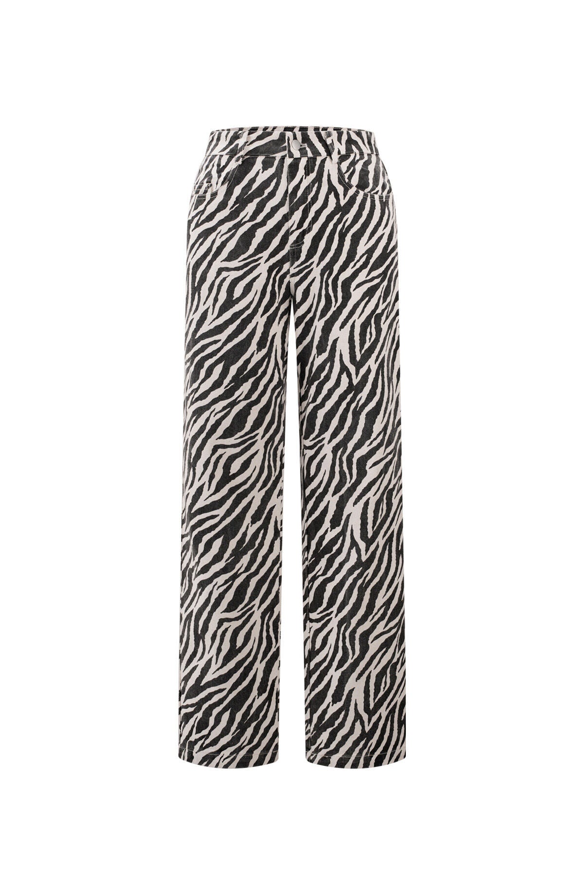 Jeans met Zebra Print