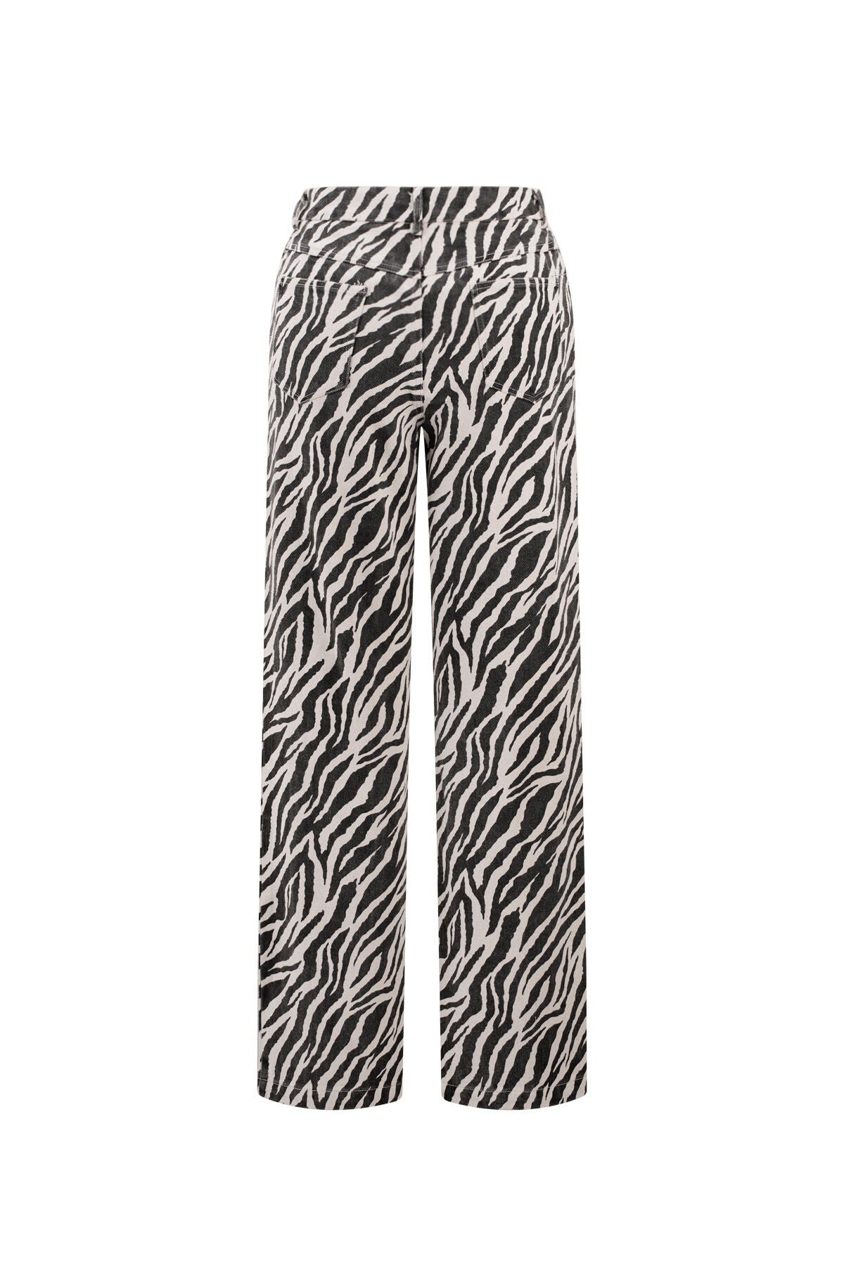 Jeans met Zebra Print