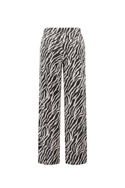 Jeans met Zebra Print