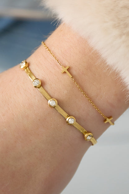 Strass Detail Armband
