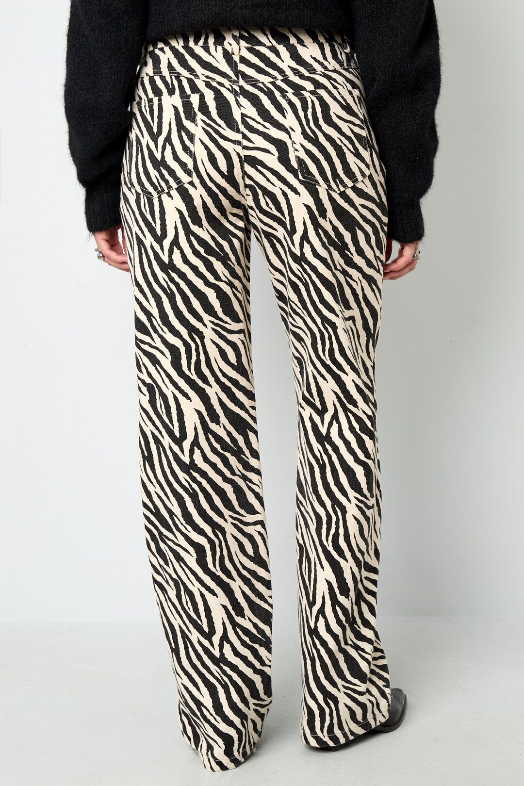 Jeans met Zebra Print
