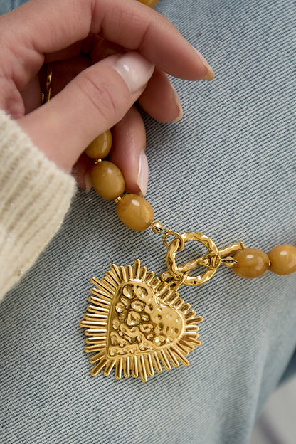 Kralenketting Met Hart