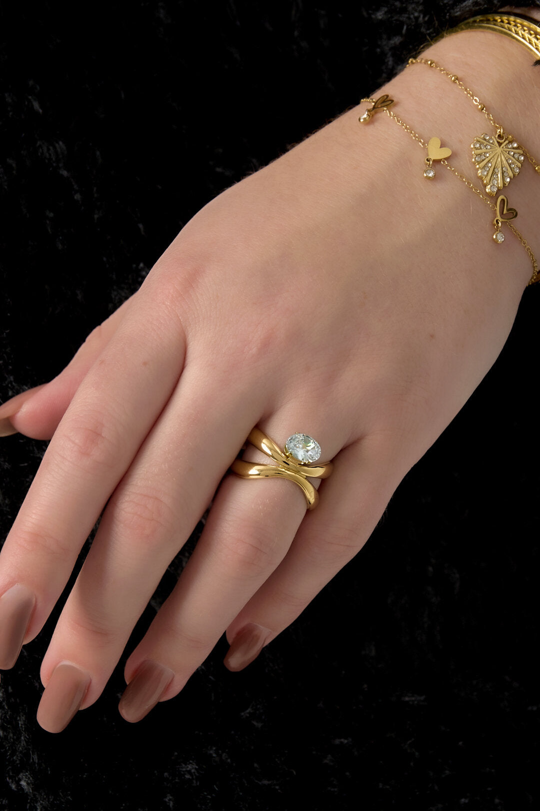 Zirkonia Edelsteen Ring