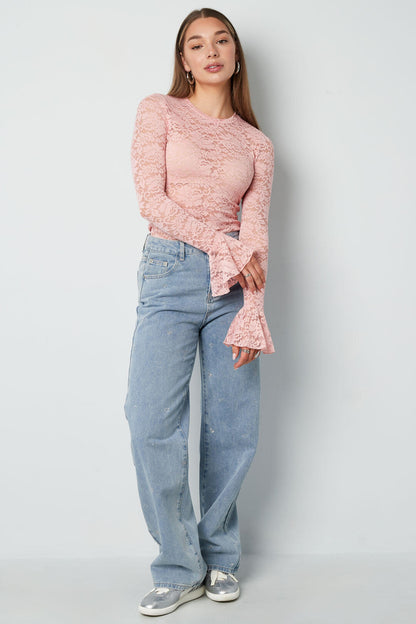 Jeans met Hartjesdetail