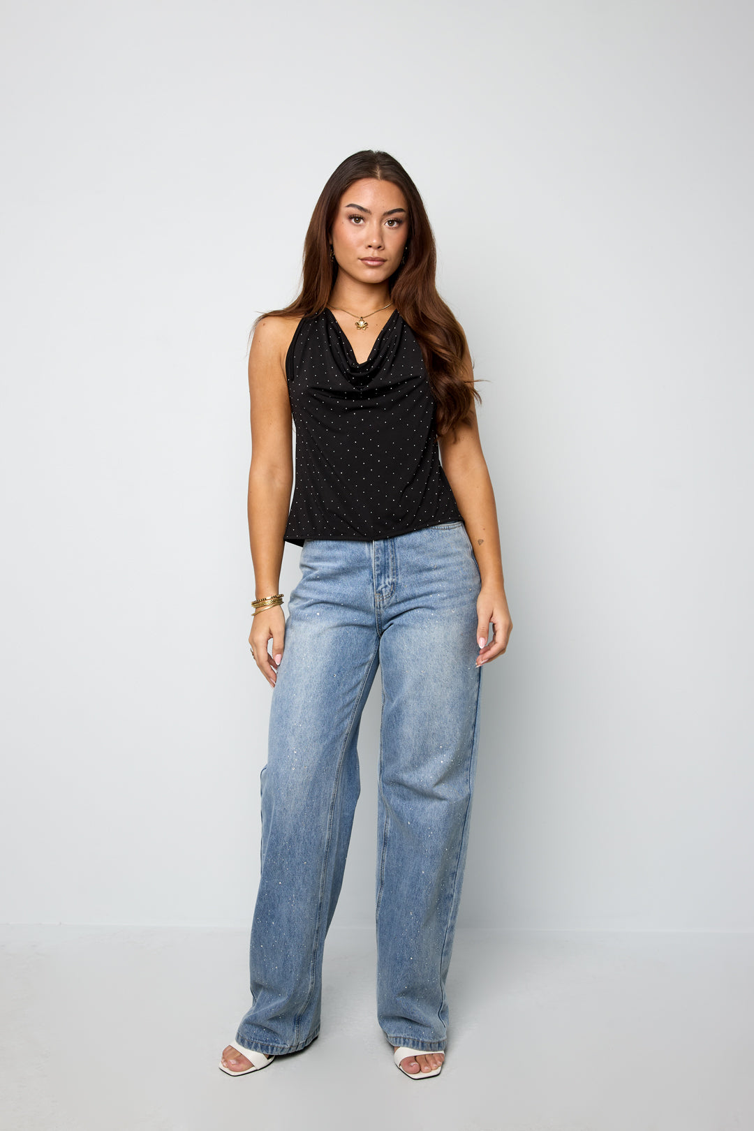 Halter Top met Strass