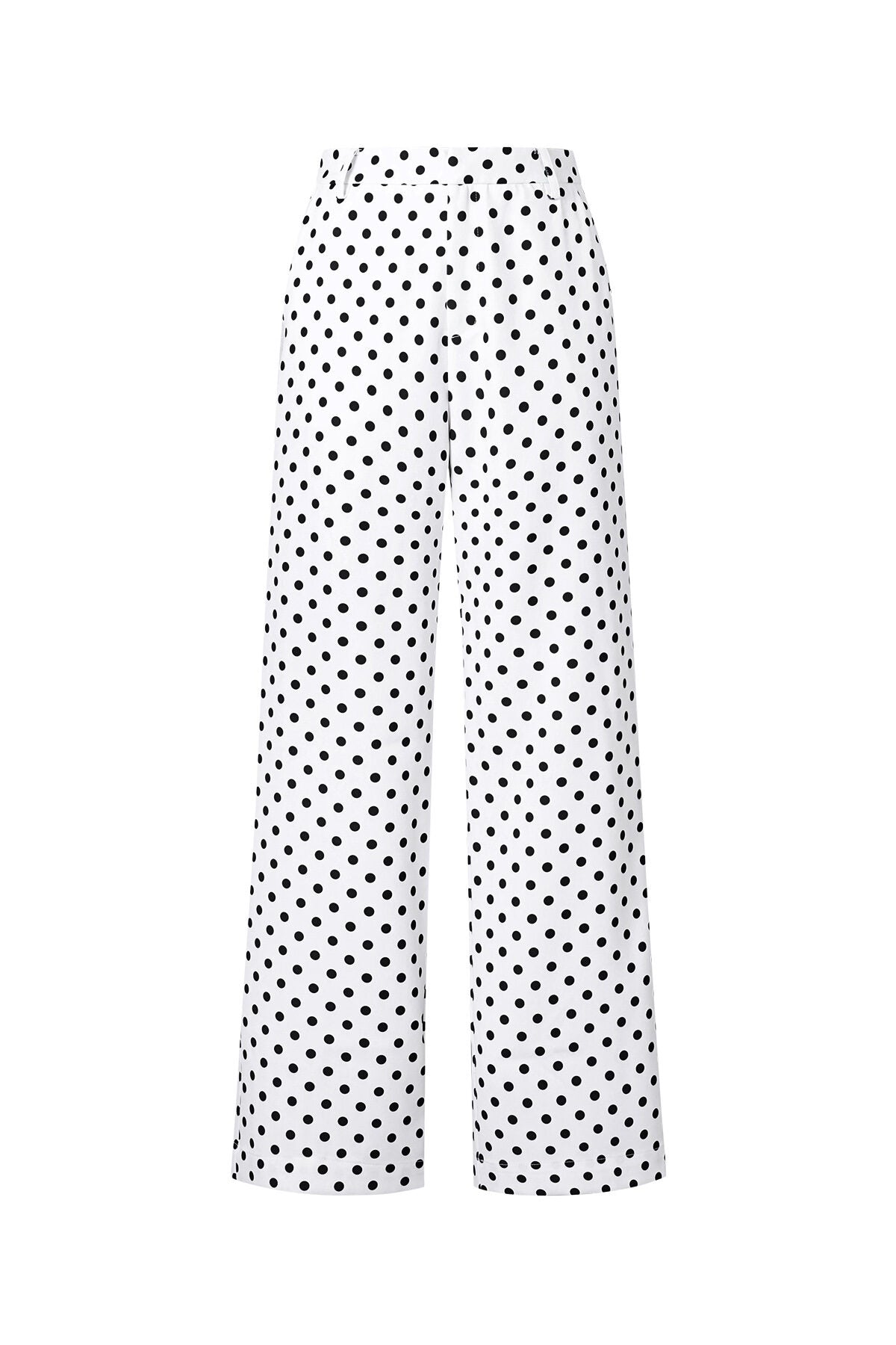 Broek met Rechte Pijpen en Print