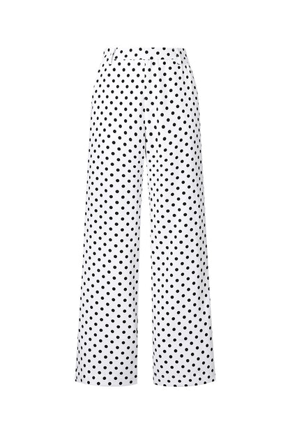 Broek met Rechte Pijpen en Print
