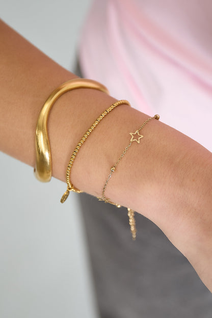 Sterren Schakelarmband