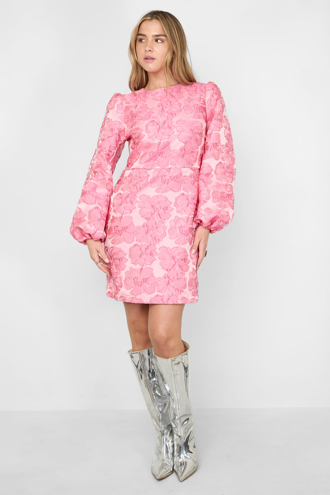 Mini Jurk met Bloemenprint