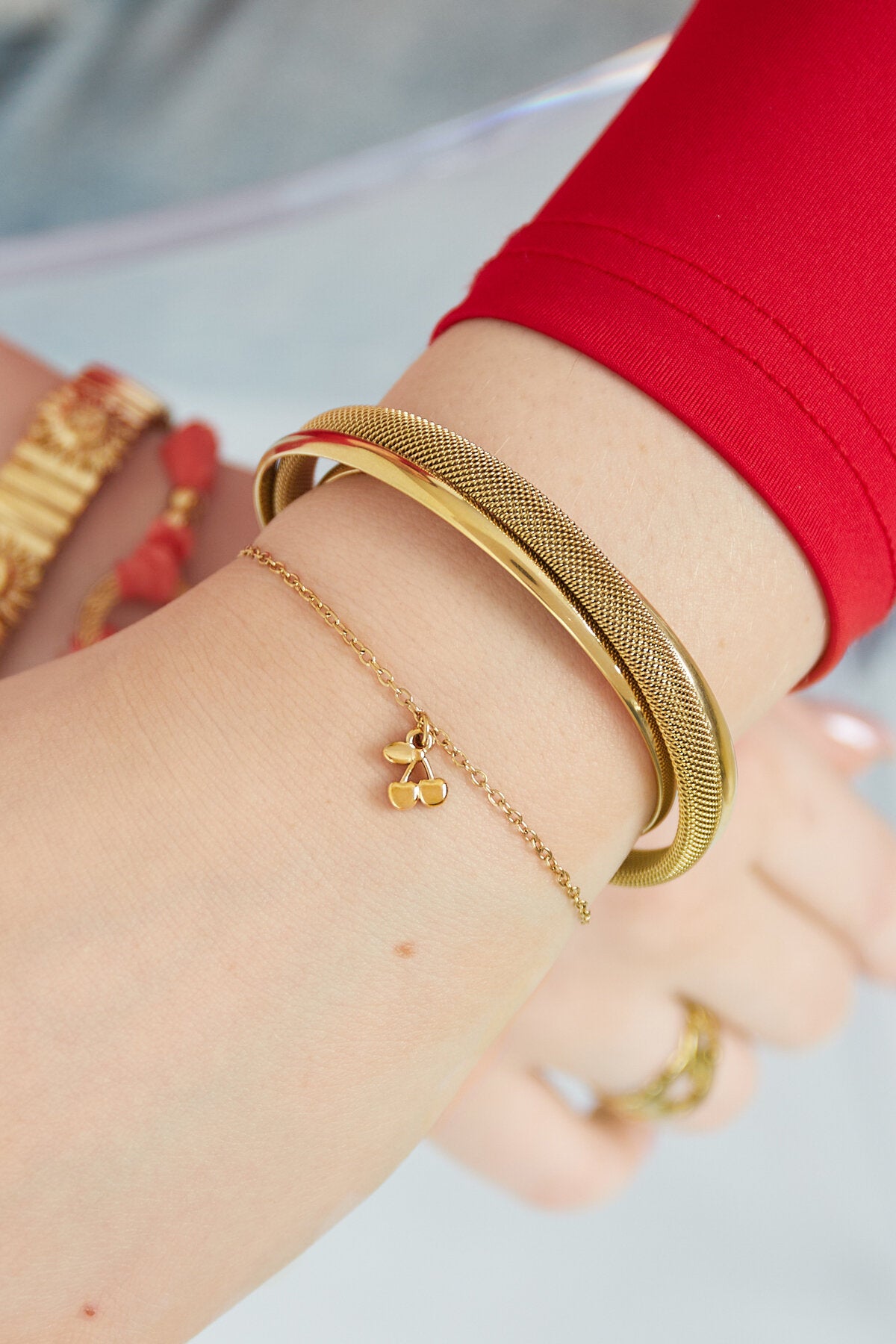 Cherry Bedelarmband