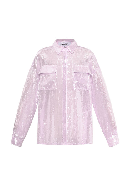 Elegante Glanzende Blouse