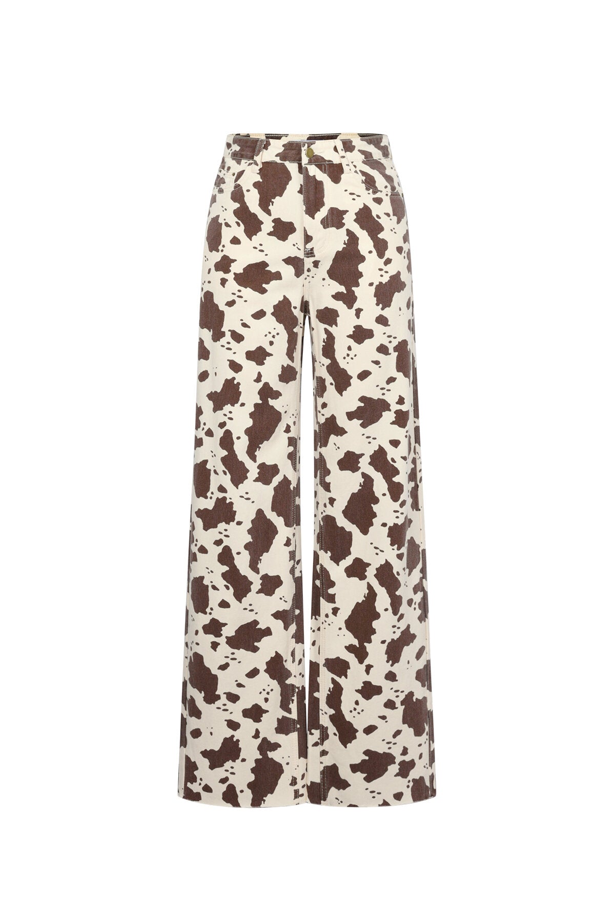 Jeans met Luipaardprint