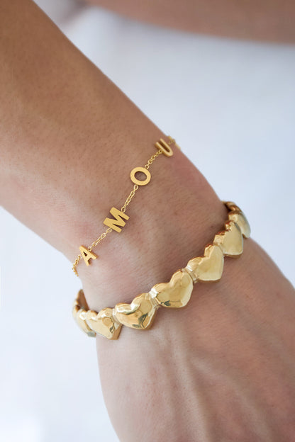 Amour Schakelarmband