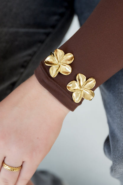 Dubbele Bloem Cuff
