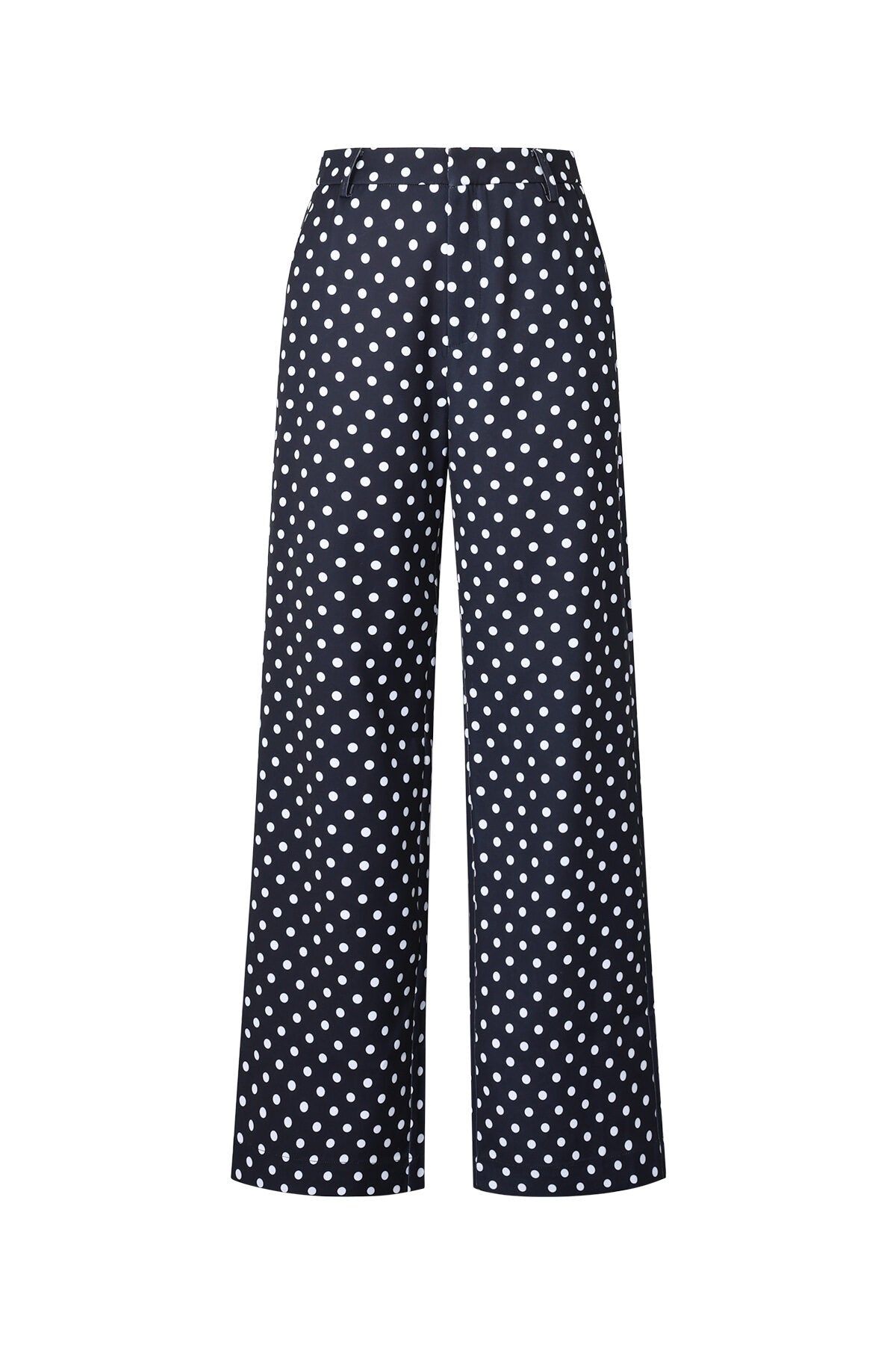 Broek met Rechte Pijpen en Print