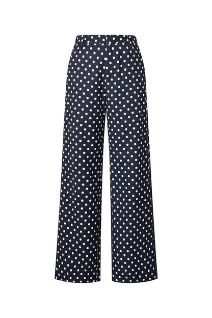 Broek met Rechte Pijpen en Print