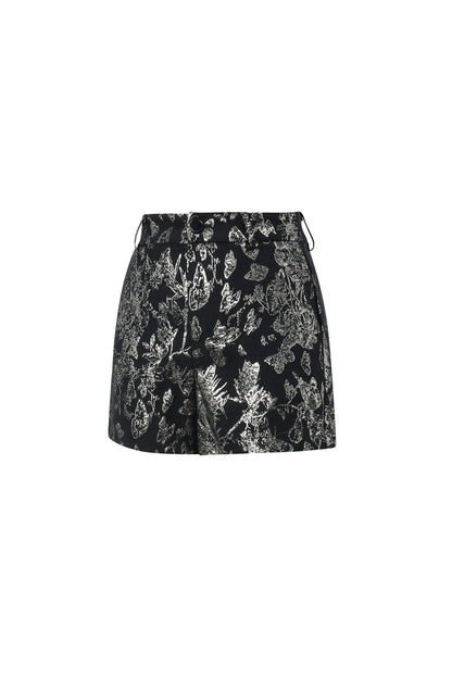 Short met Bloemenprint