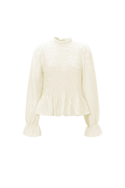 Elegante Top met Lange Mouwen