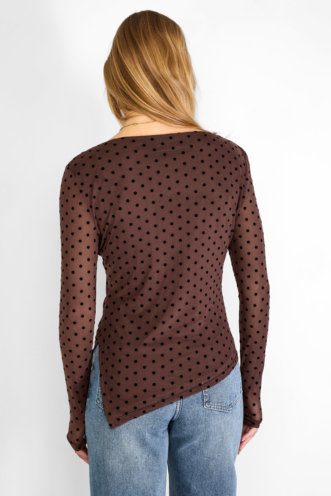 Shirt met Stippen