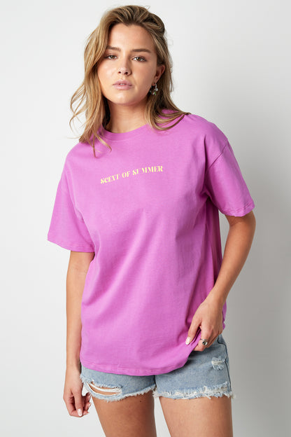 Casual T-shirt ‘Scent of Summer’